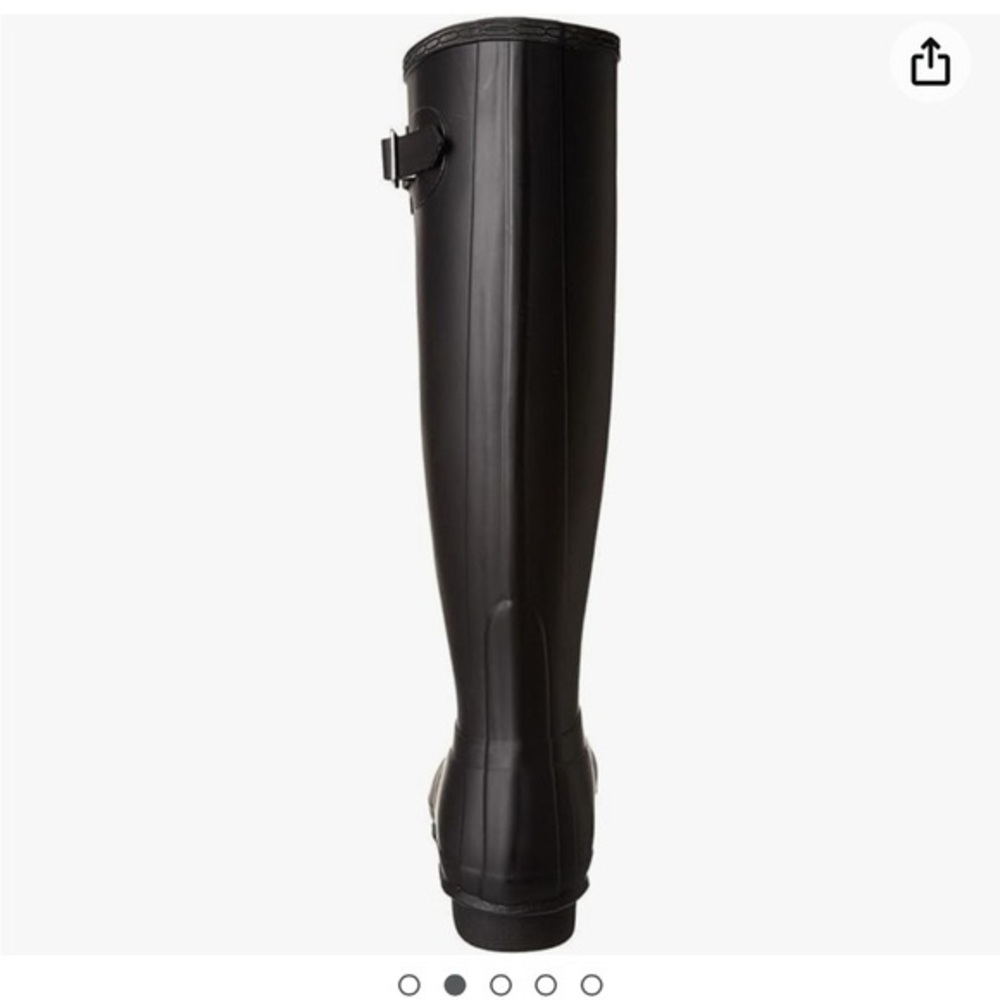 Hunter Boot Touring Wellington Matte Black Boots